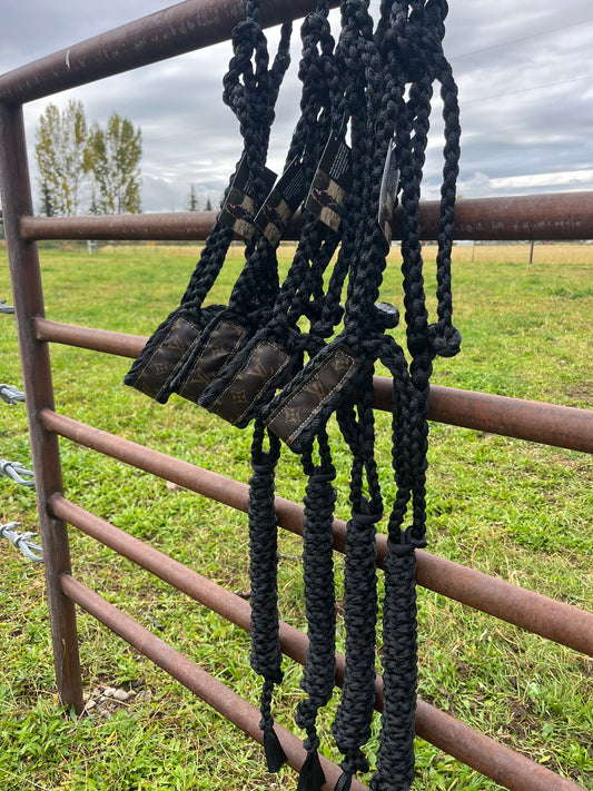 Custom LV Flat Braided Halter