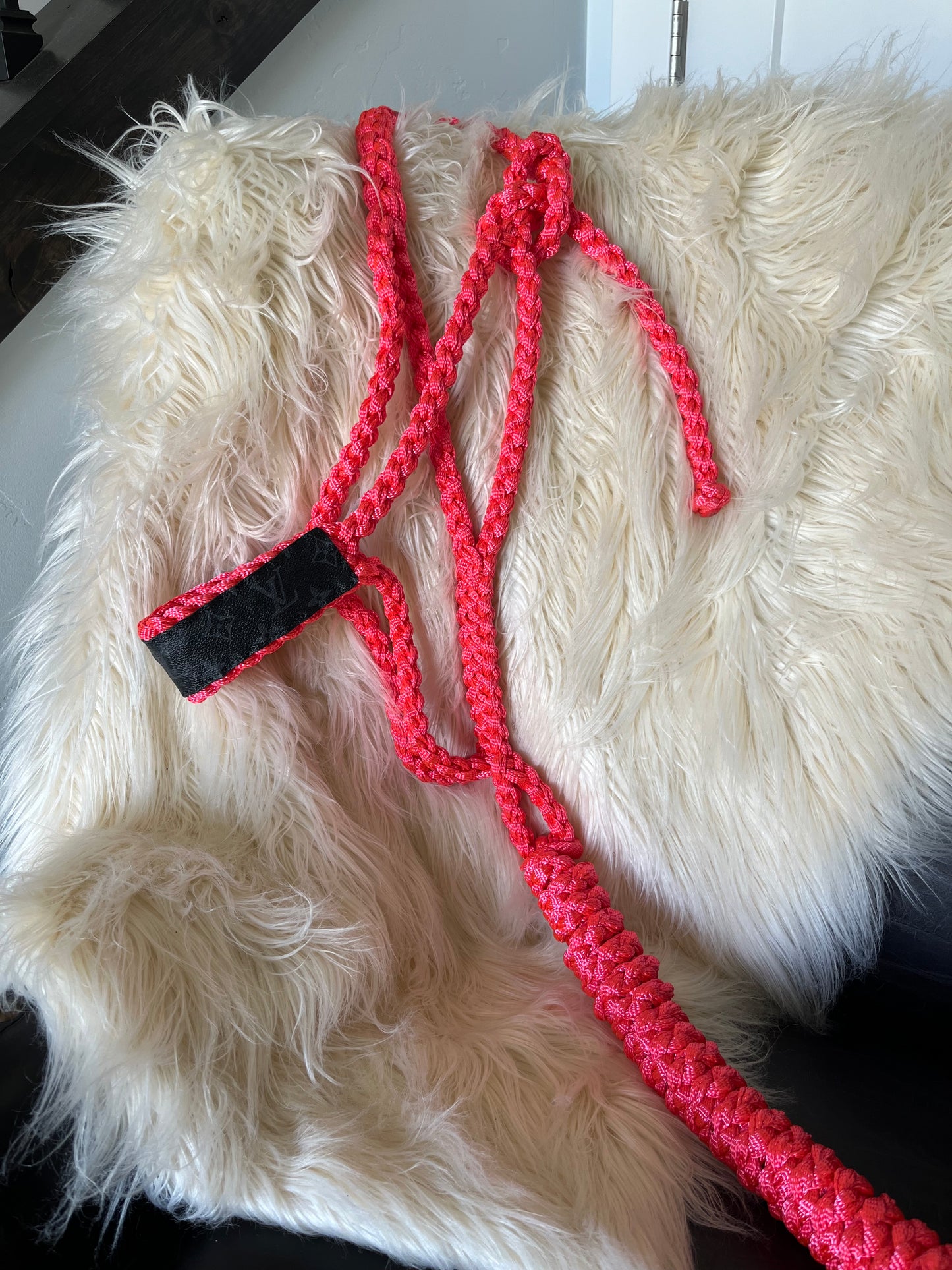 Customizable LV Flat Braided Halter