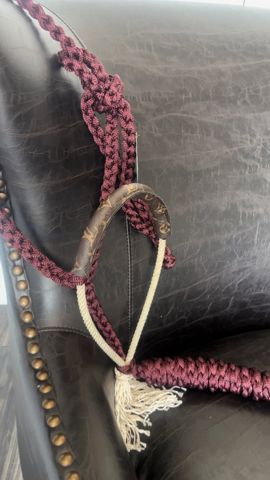 Customizable LV Rope Nose Band Halter