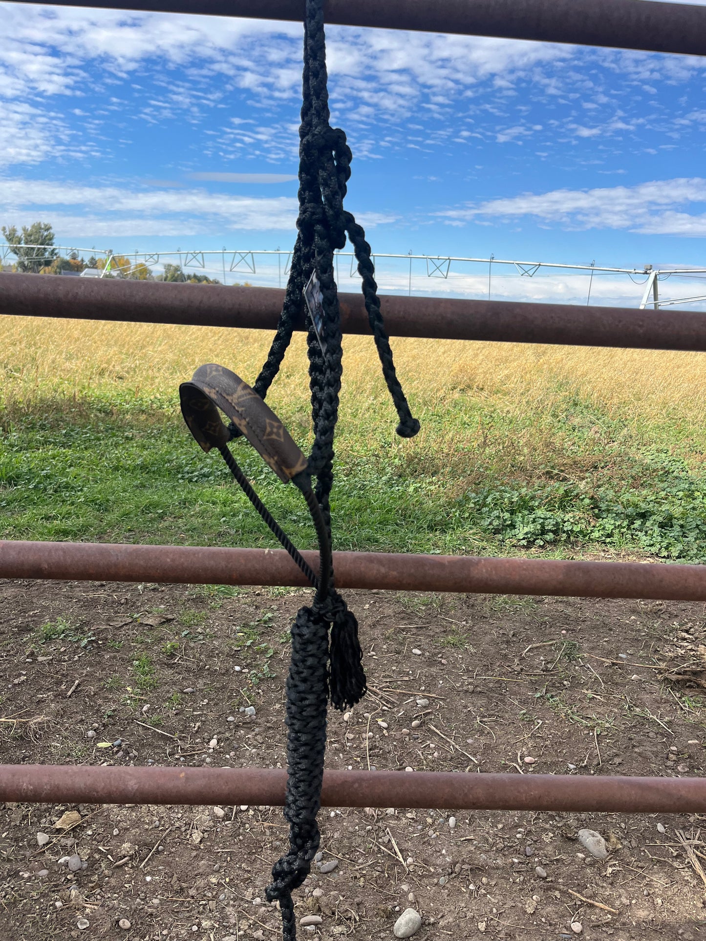 Custom LV Rope Noseband Halter