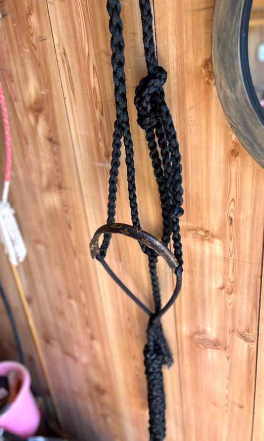 Custom LV Rope Noseband Halter