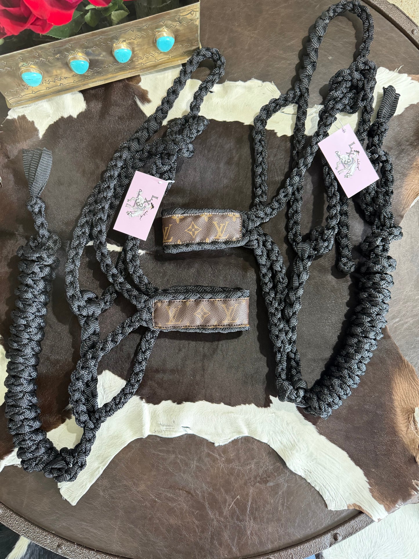 Ready to Ship Flat Braided LV Halters