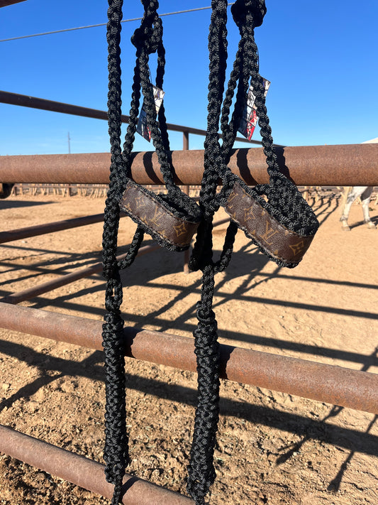 Customizable LV Flat Braided Halter