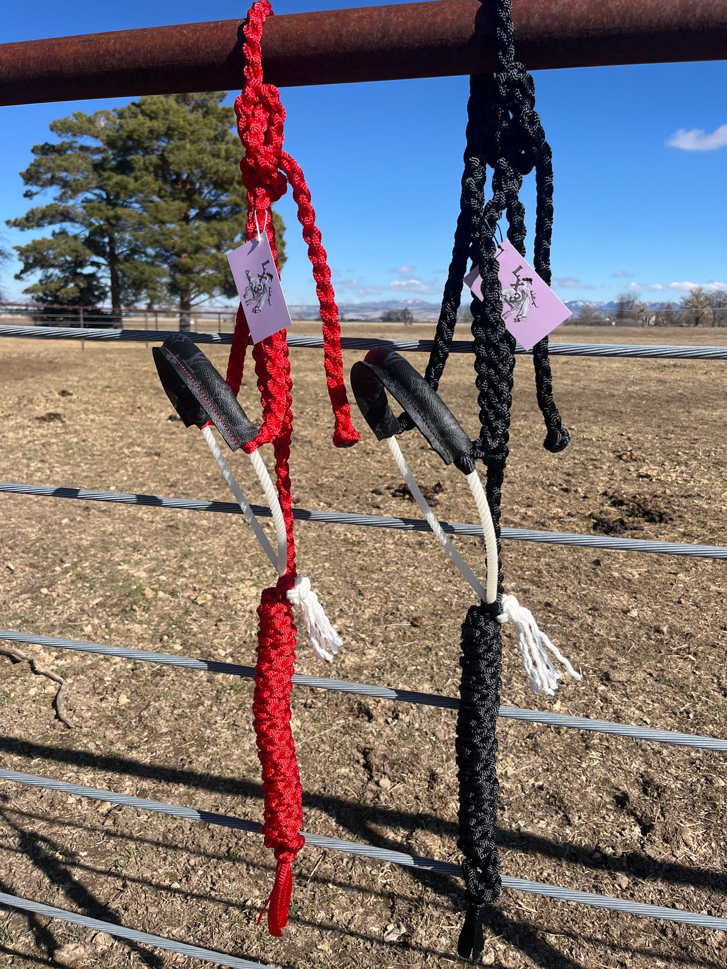 Custom LV Rope Noseband Halter