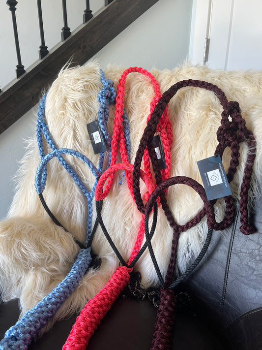 Customizable Rope Nose Band Halter